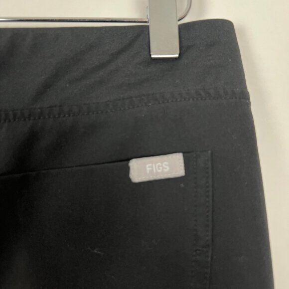 Figs Scrub Pants Women's Medium Black Zamora Jogger Medical Nursing Healthcare - Picture 6 of 16
